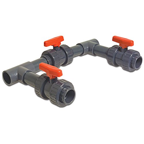 POOL Total Bypass-Set BASIC, Adapter für Pool-Heizung / Wärmepumpe / Pool Solar-Heizung - 5