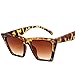 Produktbild iCerber Sonnenbrille UV400 Luxus Retro Sonnenbrille Brillen Quadratische für Männer Frauen Klassiker Sonnenbrille Piloten Gold Schrittweise Linsen
