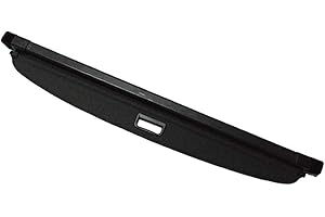 BNHHB Für Mercedes Benz GLK-Class GLK350 GLK300 2008-2015 Laderaumabdeckung Kofferraum Schutz Abdeckung Cargo Cover, Schwarz, Autozubehör