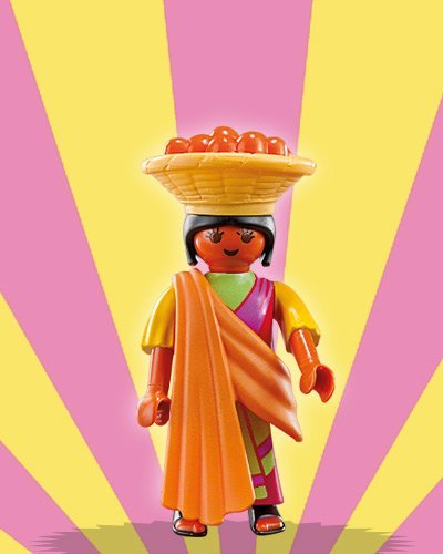 Preisvergleich Produktbild PLAYMOBIL® Figur Mädchen Serie 5 Nr. 3 # Inderin / Indische Frau # 5461