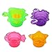 Produktbild 4 stücke baby badewanne toys kleinkind stapeln tasse dusche spielzeug kinder spaß wasser schwimm spielzeug für strand und pool party
