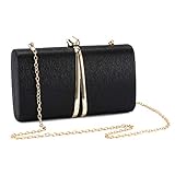 ❤ {Größe}: 19,3 x 4,5 x 11 cm (L x B x H) Angemessene Kapazität kann Handy, etwas Make-up, Bargeld und Parfüm Probe, Lippenstift, ein paar Haarnadeln, ID-Karte, Kreditkarte halten.