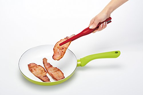 Colourworks Silikon-Küchenzange, 26,5 cm – Rot - 3