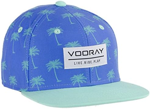 Vooray Palmer Snapback Hat/Cap (Turquoise)