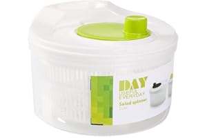 Aggloz | Good Grips Little Salad & Herb Spinner, Deluxe Salad Spinner and Dresser, Easy to Clean, Easy Spin Mechanism, Compact Storage, BPA Free