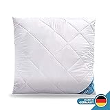 Schlafmond Medicus Clean Allergiker Kopfkissen 80 x 80 cm, Kissen mit anpassbarer Füllmenge, Baumwolle, bis 95 Grad waschbar, Made in Germany Schlafmond Medicus Clean Allergiker Kopfkissen 80 x 80 cm, Kissen mit anpassbarer Füllmenge, Baumwolle, bis 95 Grad waschbar, Made in Germany