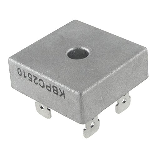 TOOGOO(R) Rectificador de puente de diodo monofasico 25A 1000V KBPC2510 Nuevo