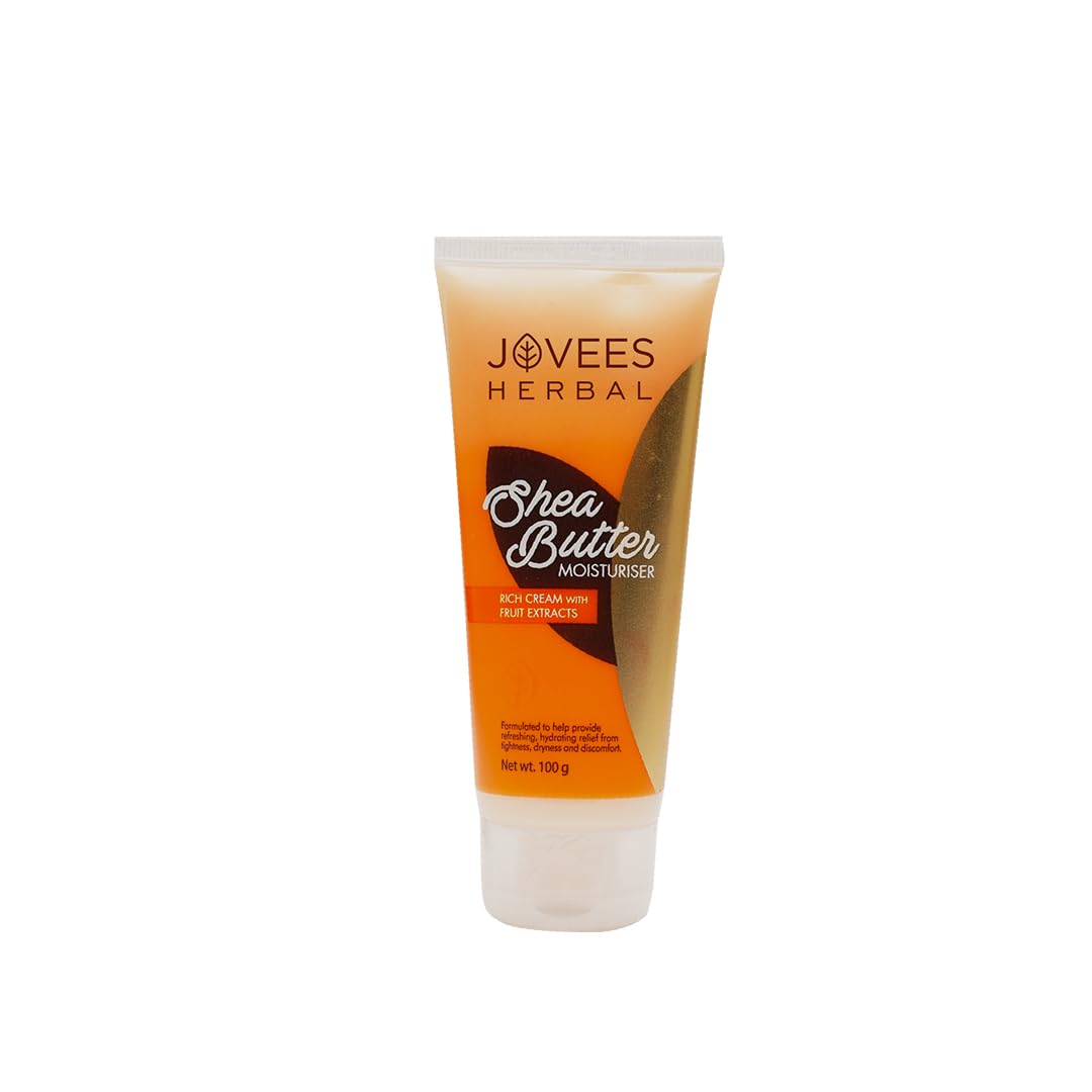Jovees Herbal Shea Butter Moisturiser | With Shea Butter & Fruit Extracts | Reduces Skin Inflammation & Restores Hydration | 