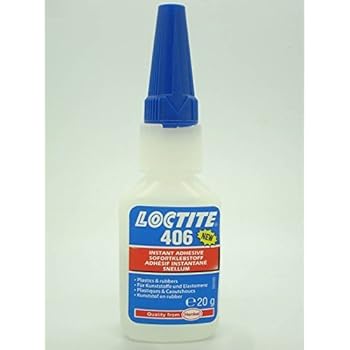 Colla Istantanea Cianoacrilato Per Plastica - Forte, Resistente All'Acqua E Al Calore - 25g