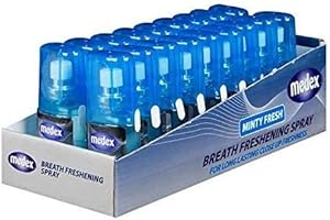 3 X MEDEX 20ml Minty Fresh Breath FRESHENER Mouth Spray Bad Breath Long Lasting