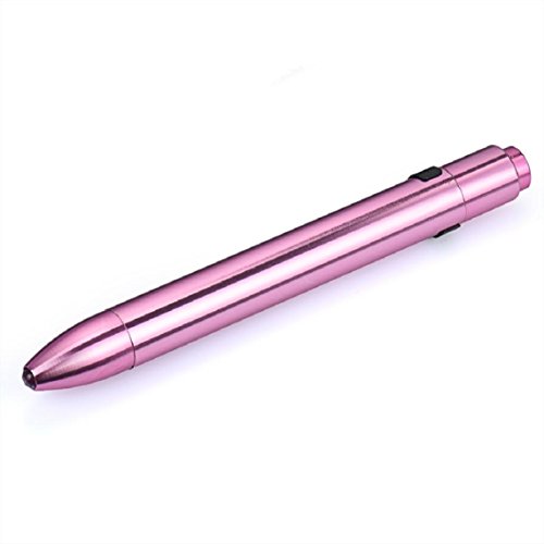 LED Taschenlampe, OverDose Wieder verwendbare Penlight Kugelschreiberlampe mit Schüler-Messgerät Medizinische Erste Hilfe Arzt Krankenschwester EMT Notfall mini Stift Taschenlampe (Rosa) - 2