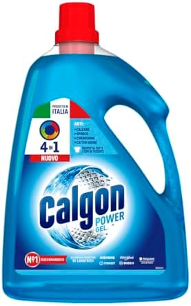 Calgon Power Gel 4 in 1 per Capi Morbidi, 1 Confezioni da 2.25l di Anticalcare per Lavatrici, Additivo per una Protezione da Calcare, Corrosione, Sporco e Cattivi Odori
