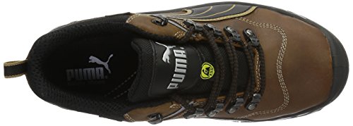 Puma Safety Shoes Condor Low S3 SRC, Puma 640541-204 Unisex-Erwachsene Espadrille Halbschuhe, Braun (braun/schwarz 204), EU 42 - 7