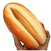 Produktbild BeesClover Baguette-Brot, 30 cm, weich, gequetscht, süßes Ausstellungsmodell, Spielzeug UK Bread Color