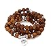 Produktbild WANZIJING Matt Achat Armband, 108 Tibetisches Mala Armband Vintage Chakra beten Perlen Halskette mit Augenanhänger Geschenk für Männer