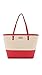 Produktbild KATE SPADE CEDAR STREET STRAW SMALL HARMONY tote bag NATURAL/GERANIUM