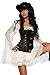 Produktbild AT Piratenkleid"Piratenbraut" inkl. String Longbluse in weiß Karneval, Größe 2XL