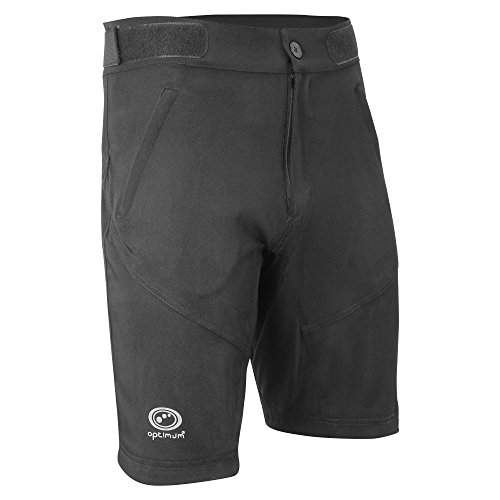 OPTIMUM - Pantalón Corto para Hombre, Talla L, Color Negro