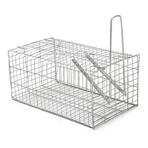 Generic Rat Trap Cage Animal Pest Rodent Mice Mouse Control Live Bait Catch Silver