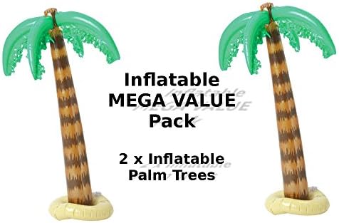 2 x 35 inch Inflatable Palm trees