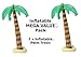 Price comparison product image 2 x 35 inch Inflatable Palm trees