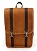 Produktbild PAUL MARIUS Leder rusckasck Tablet-tasche Fahrradtasche knapsack braun LE COURSIER