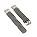Produktbild Ocamo echtes Leder Gurt Fitbit Laden 2 verstellbare Ersatz Sport Armband grau