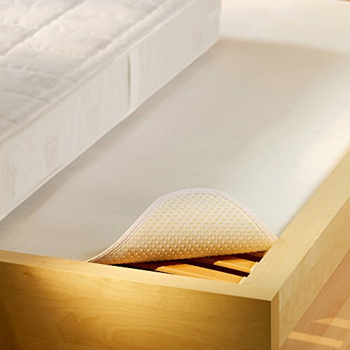 SETEX Matratzenunterlage mit Noppen, Größe 140 x 200 cm, Classic, N450140200151002, Weiß - 2