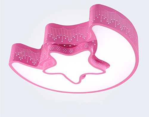 DFHHG® LED ceiling lamp, Children's room Ceiling light Bedroom lights Creative Children lights boy girl princess Moon and stars LED dimmable ( Color : #1-45*15cm )