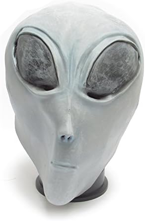 Alien Halloween Fancy Party Overhead Latex Masks Evil Alien Invader Adult Mask