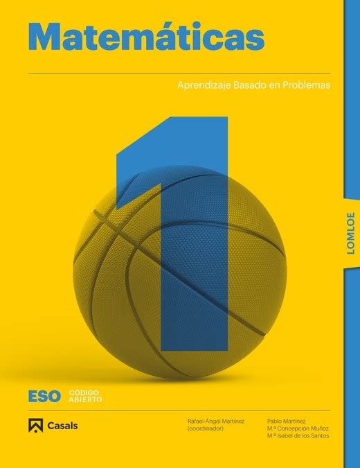 Matemáticas 1 ESO LOMLOE - PEFC 100% -  (CODIGO ABIERTO LOMLOE)