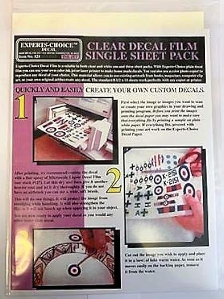 printer to make decals