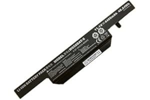 HUBEI W650BAT-6 6-87-W650-4E42 6-87-W650S-4D4A3 Reemplazo de la batería del portátil para Clevo W650 W650S W650SC W650SH W650SJ W650SR W650SZ W670SJQ Hasee K610C K650D K570N K710C(11.1V 4400mAh 48.84Wh)