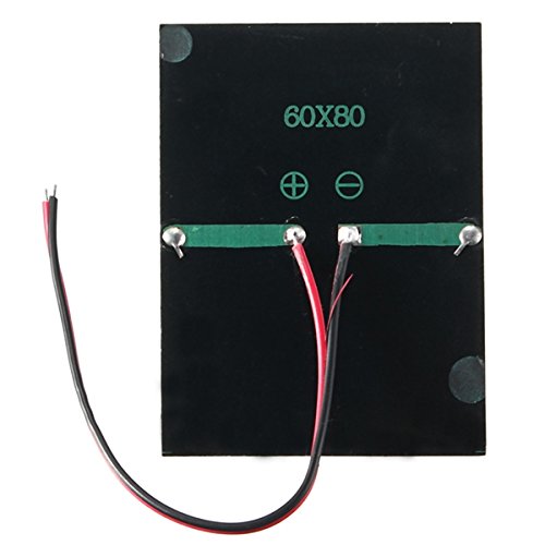 0.65W 1.5V 0-300mA Mini Solar-Panel mit Draht - 6
