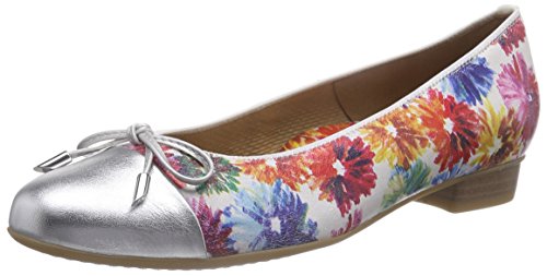 ara Bari, Damen Geschlossene Ballerinas, Mehrfarbig (silber,multi 06), 41.5 EU (7.5 Damen UK) ara Bari, Damen Geschlossene Ballerinas, Mehrfarbig (silber,multi 06), 41.5 EU (7.5 Damen UK)