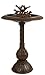 Produktbild Casa Padrino Jugendstil Vogeltränke Antik Stil Gussmetall Braun 48.5 x H 79 cm Vogelbad