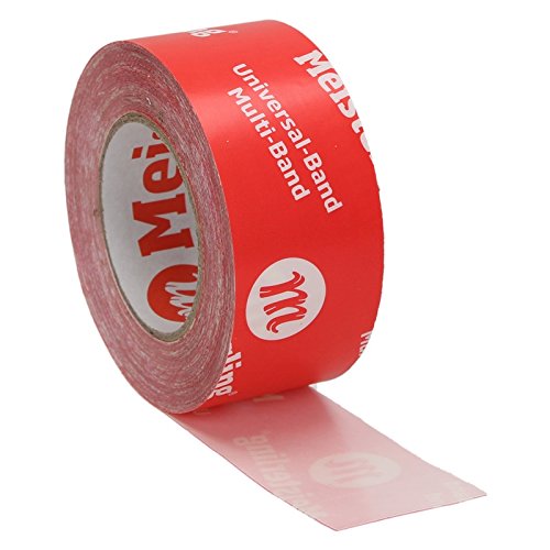 Meisterling® Universal Klebeband / Multi Klebeband, Allrounder für Unterspannbahn / Unterdeckbahn diffusionsoffen / Dampfbremse / Dampfbremsen / Dampfsperre / Dampfsperren / Dampfbremsfolie, einseitig klebende Klebebänder, Neu entwickelter lösemittelfreier Hochleistungs – Acrylat – Dispersionskleber mit 210 Gramm per m² Klebeauftrag, 50 mm Breite x 25 m ( 50 % RABATT AUF DEN UVP* DA FEHLDRUCK ) *unverbindliche Preisempfehlung - 2