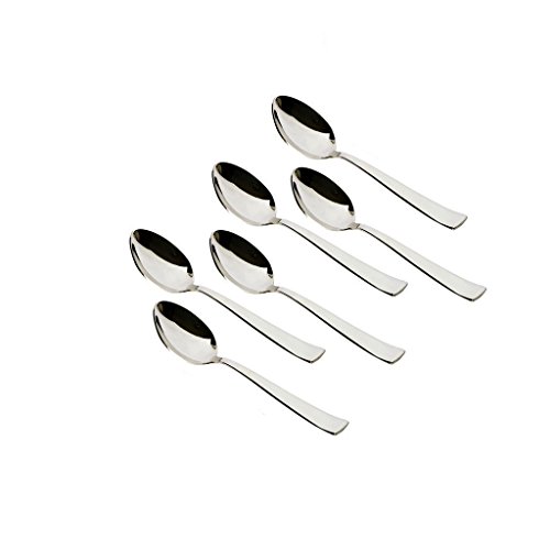 JAIPURWALA Stainless Steel Dining Dinner Forks, Table Fork Set of 6, Food Grade Silverware for Home & Kitchen, Hotels, 6.3 inch (Set of 6)