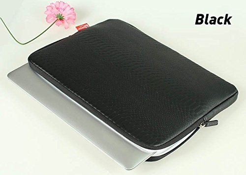 Schutzhülle für Laptops,iNeseon Hülle Sleeve Tasche für Laptop / Notebook Computer Promit einer Bildschirmdiagonale von 35.8cm [14 Zoll] (Schwarz Schlangen) - 3