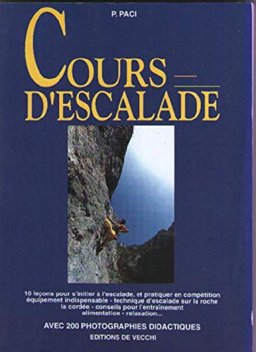 Télécharger COURS D'ESCALADE PDF Ebook En Ligne