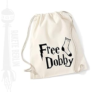 Turnbeutel Rucksack Baumwolle ' Free Dobby '