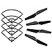 Produktbild Hotbird Original Hauptblatt Propeller Requisiten Propeller Wachen Auto Follow Me Drohne Optischer Fluss Position WiFi FPV Gesten Schießen Selfie Quadcopter Zwei Linsen Schalter Ersatzteile 8 Pack