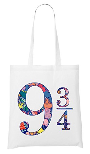 Preisvergleich Produktbild 9 3 / 4 Flowers Bag White Certified Freak