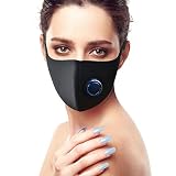 La mejor protección: nuestras esponjas adhesivas compuestas de alta calidad (protección de 5 capas), nuestra máscara contra el polvo para la alergia puede bloquear el 98% del polvo, los gases de escape del vehículo, los productos químicos, las partículas, el polen, el humo, los humos, el anti PM2.5 y la neblina.