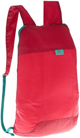 Xuan - worth having Shoulder Women And Men New Outdoor Leisure Mini Shoulder Bag Foldable Skin Package Lightweight And Durable, Easy To Carry, Can Be Stored Quality Assurance Wear-Resistant Water Repellent 10L ( Color : Red )