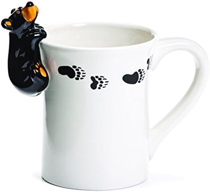 DEMDACO3005080105 Big Sky Carvers Bear Figural Mug, Ceramic, Multicolor
