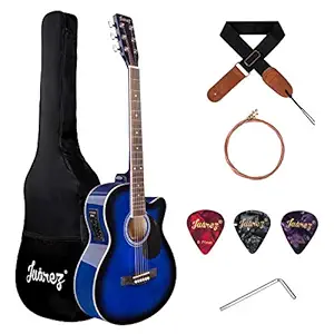 JUAREZ Arpeggio Guitar JRA39SP-Q-TBS, blue sunburst