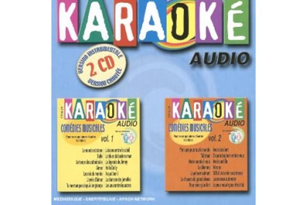 Coffret Karaoké Comédie Musicales 1 & 2