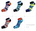 Produktbild BIANJESUS Herren Zehensocken Baumwolle Running Five Finger Mini Crew Socken Atmungsaktiv 5 Paar A
