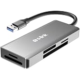 S-link SL-CR51 Type C ve USB3.0 to CF/SD/M2 Ngff/Micro SD/MS 5 in 1 Metal Kart Okuyucu